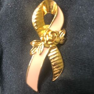 Breast Cancer awareness pin brooch